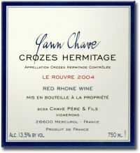 2017 Yann Chave, Crozes Hermitage Le Rouvre